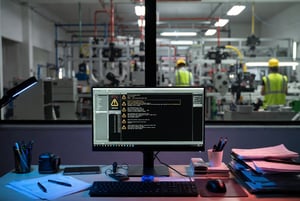 a simple image for a website showing operational control breaking down when software doesn’t fit the process